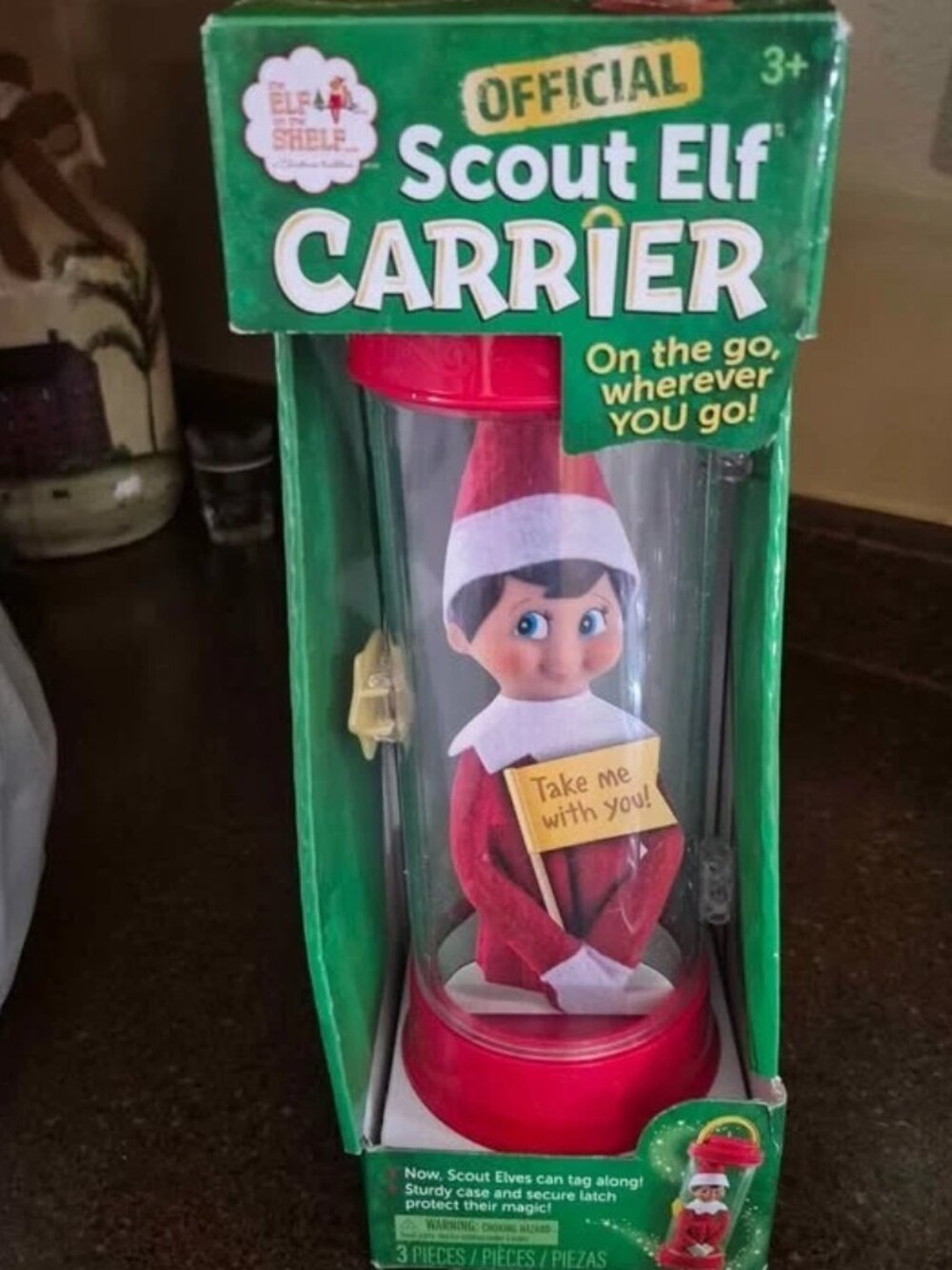 Elf On The Shelf Official Scout Elf On The Go Carrier Case NEW IN BOX